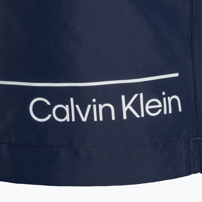 Vyriški maudymosi šortai Calvin Klein Medium Double WB signature navy 5