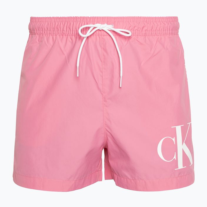 Vyriški maudymosi šortai Calvin Klein Short Drawstring sachet pink