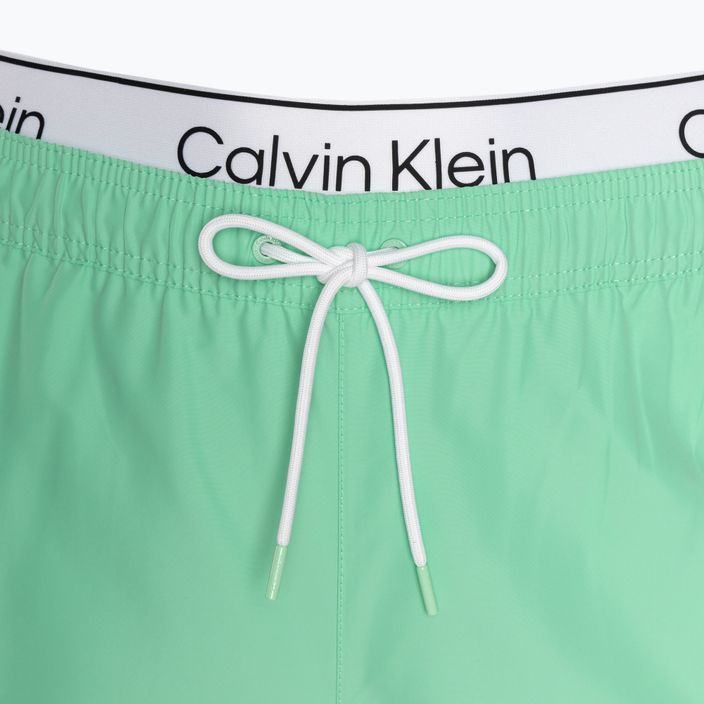 Vyriški maudymosi šortai Calvin Klein Medium Double WB cabbage 3