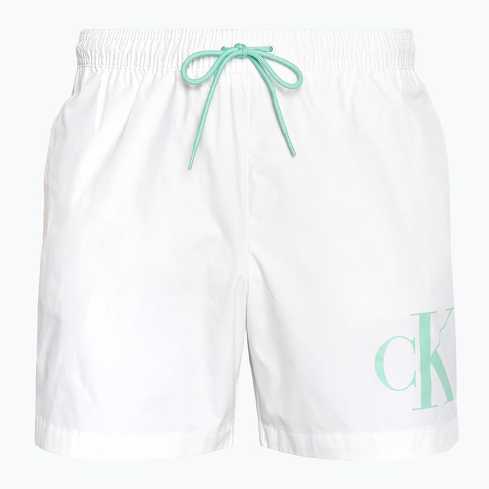 Vyriški maudymosi šortai Calvin Klein Medium Drawstring classic white