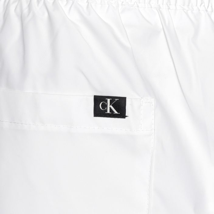 Vyriški maudymosi šortai Calvin Klein Medium Drawstring classic white 4