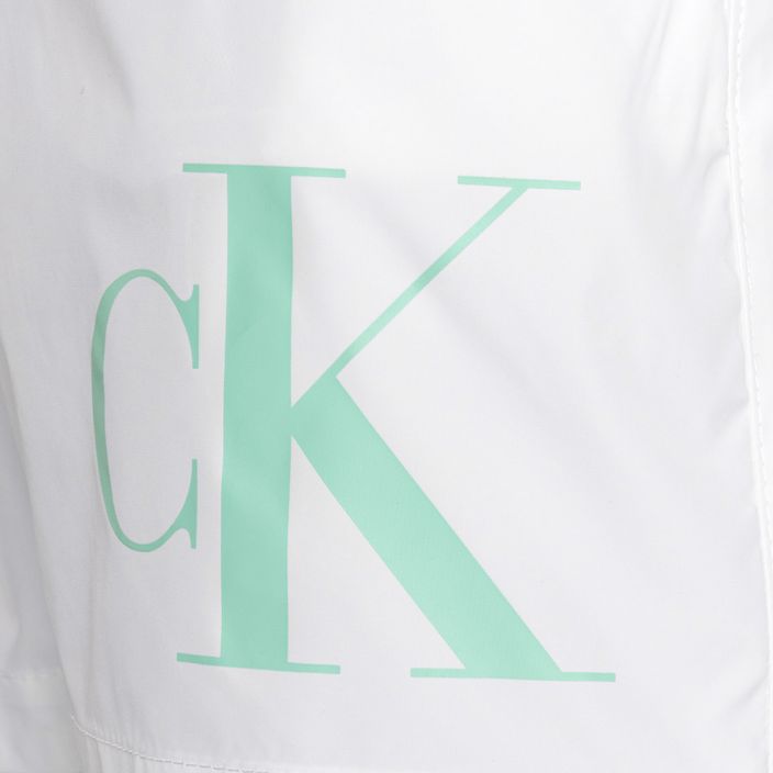 Vyriški maudymosi šortai Calvin Klein Medium Drawstring classic white 5