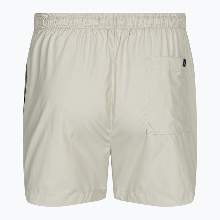 Vyriški maudymosi šortai Calvin Klein Short Drawstring silver lining 2