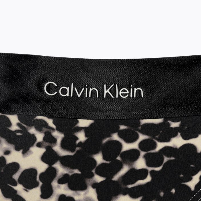 Maudymosi kostiumėlio apatinė dalis Calvin Klein Cheeky Bikini Print blurred animal 3