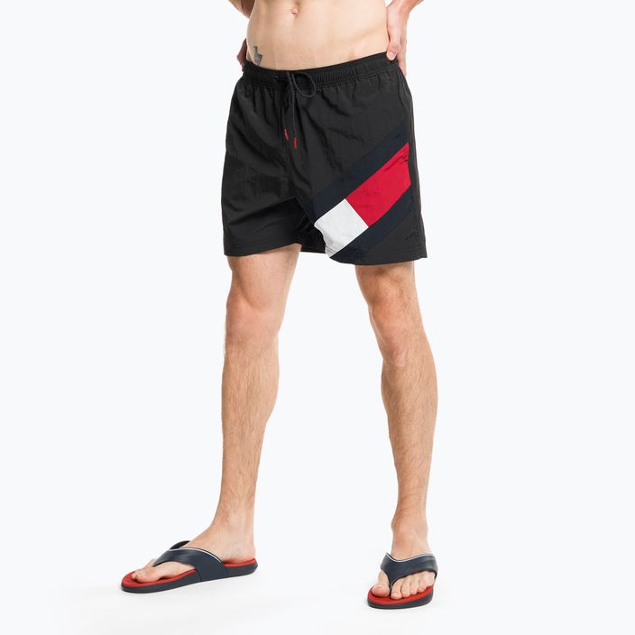 Vyriški Tommy Hilfiger Sf Medium Drawstring swim shorts black 4
