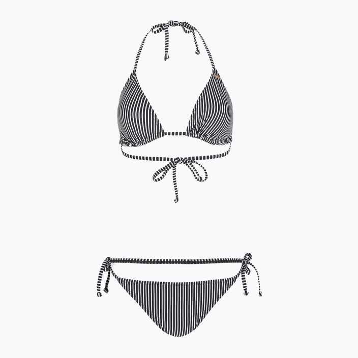 Moteriškas dviejų dalių maudymosi kostiumėlis O'Neill Capri Bondey Bikini black simple stripe 5