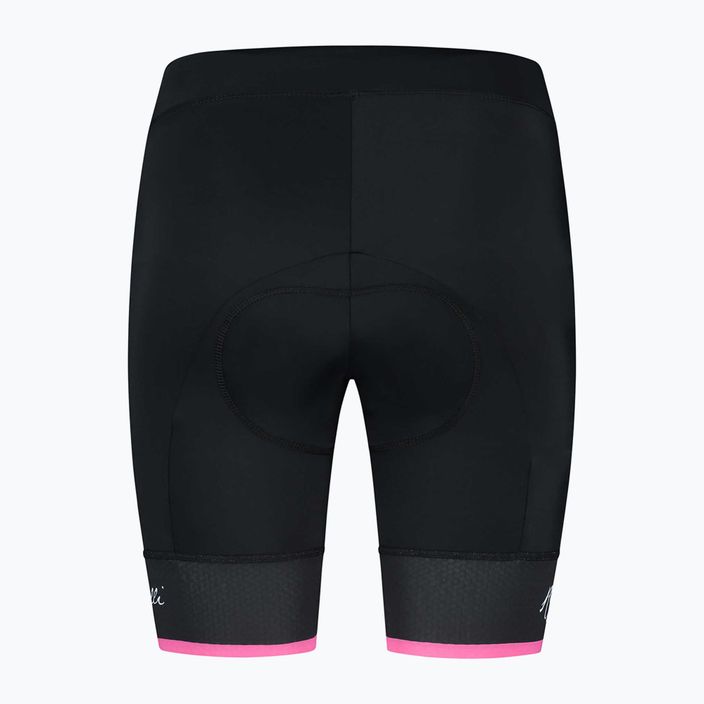 Moteriški dviračių šortai Rogelli Select II black/pink 4