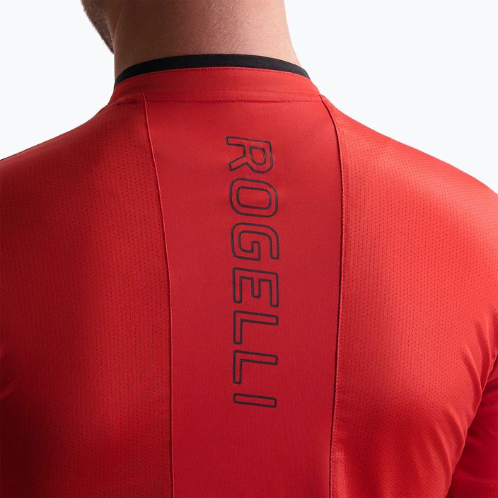 Vyriški dviračių marškinėliai Rogelli Essential red 3