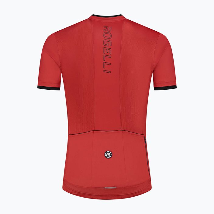 Vyriški dviračių marškinėliai Rogelli Essential red 5