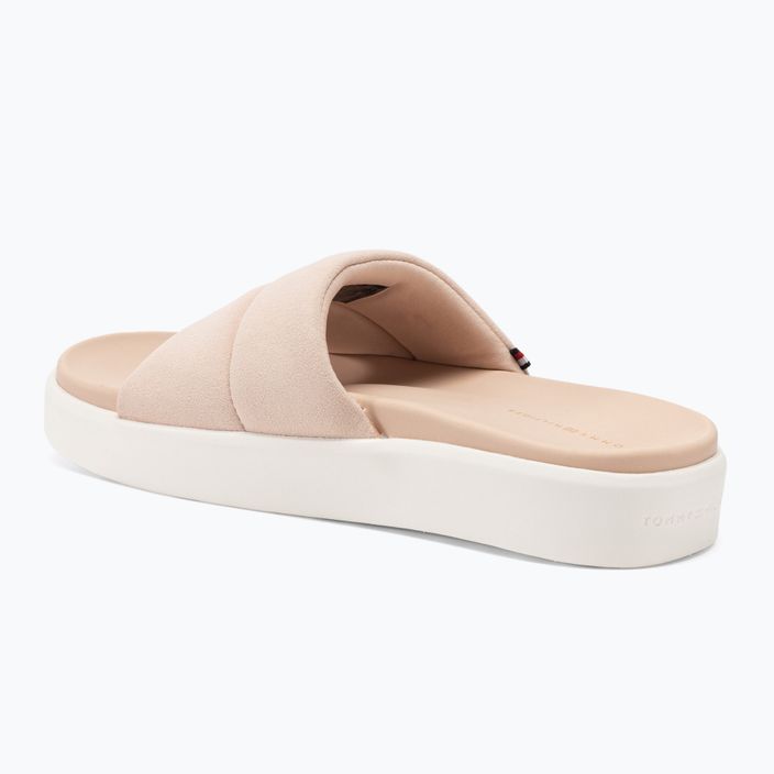 Moteriškos šlepetės Tommy Hilfiger Platform Pool Slide pink bloom 3