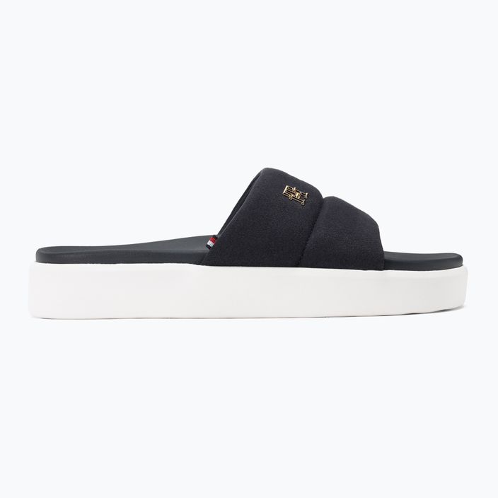 Moteriškos šlepetės Tommy Hilfiger Platform Pool Slide space blue 2