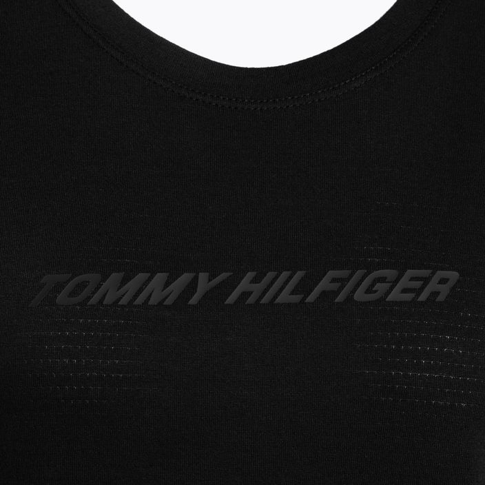Tommy Hilfiger Performance Mesh Tee black moteriški treniruočių marškinėliai 7