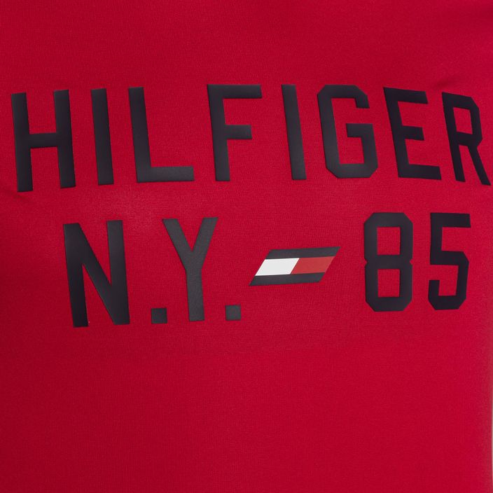 Vyriški Tommy Hilfiger Graphic Training marškinėliai raudoni 7