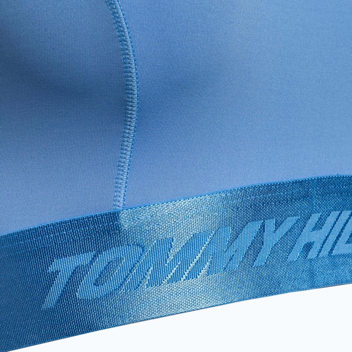 Tommy Hilfiger Essentials Mid Int Racer Back mėlyna fitneso liemenėlė 6