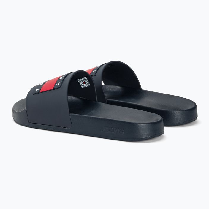 Tommy Jeans Moterų šlepetės Flag Pool Slide Ess dark night navy 3