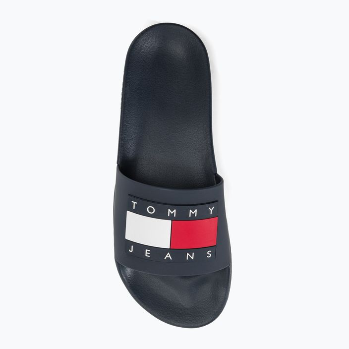 Tommy Jeans Moterų šlepetės Flag Pool Slide Ess dark night navy 6