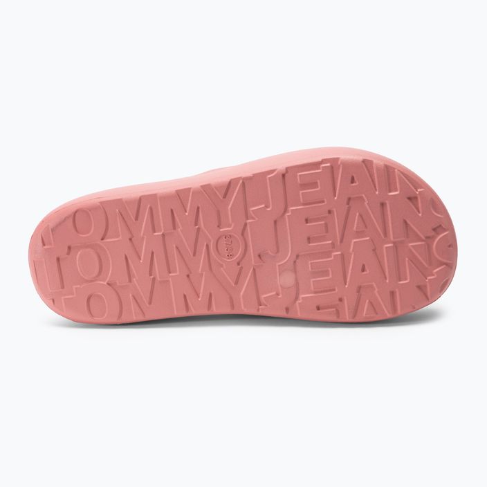 Tommy Jeans moterų "Chunky Flatform Slide tickled pink 4