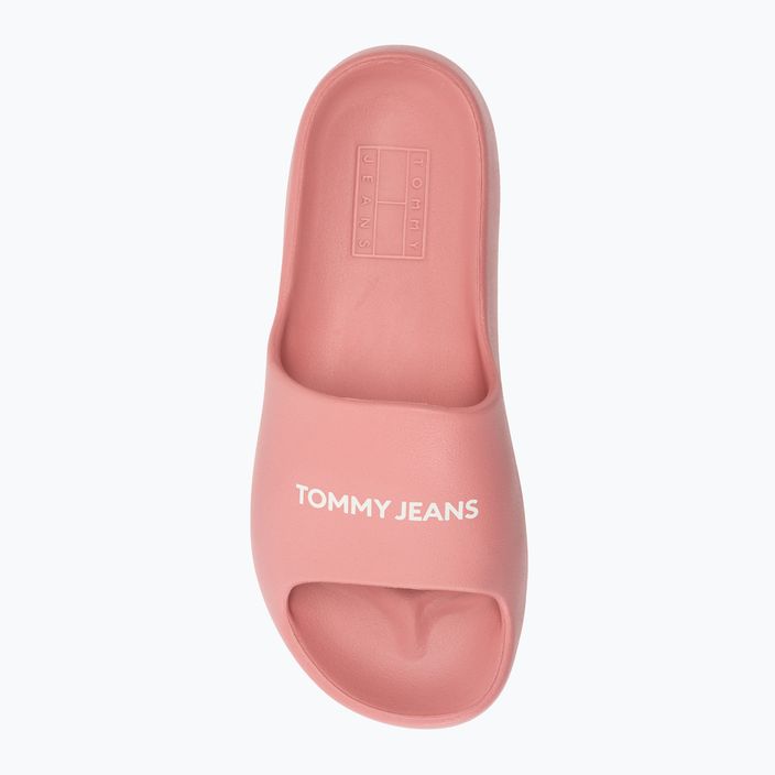 Tommy Jeans moterų "Chunky Flatform Slide tickled pink 5