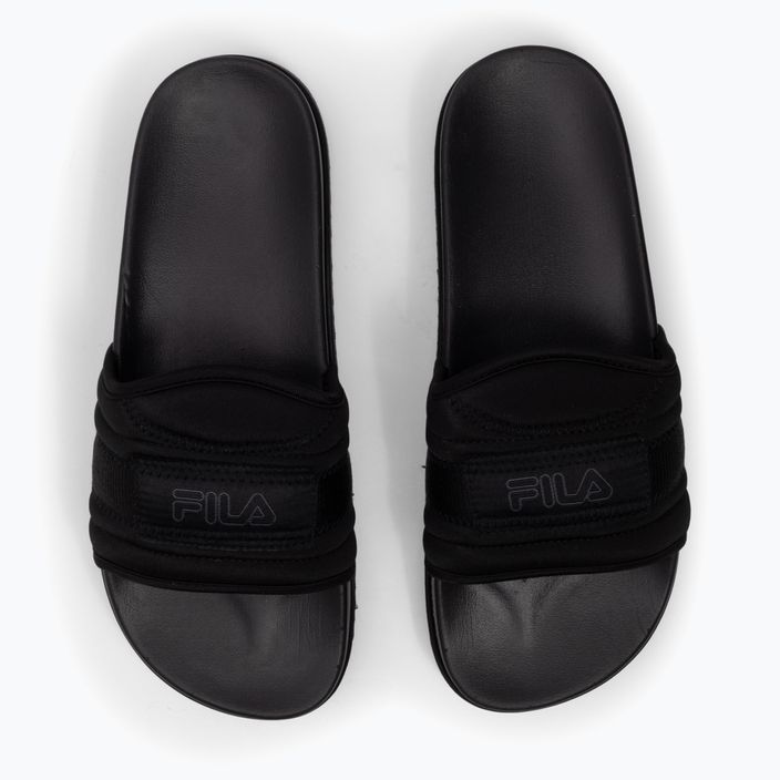 Moteriškos šlepetės FILA Morro Bay Zeppa Lounge black/black 12