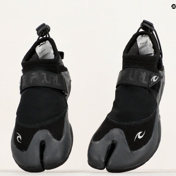 Vyriški batai Rip Curl Reefer Boot 1.5 mm S/Toe black/charcoal neopreniniai batai 10