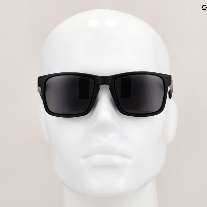 Bliz Luna matiniai juodi/dūminiai sidabriniai veidrodiniai akiniai nuo saulės 8