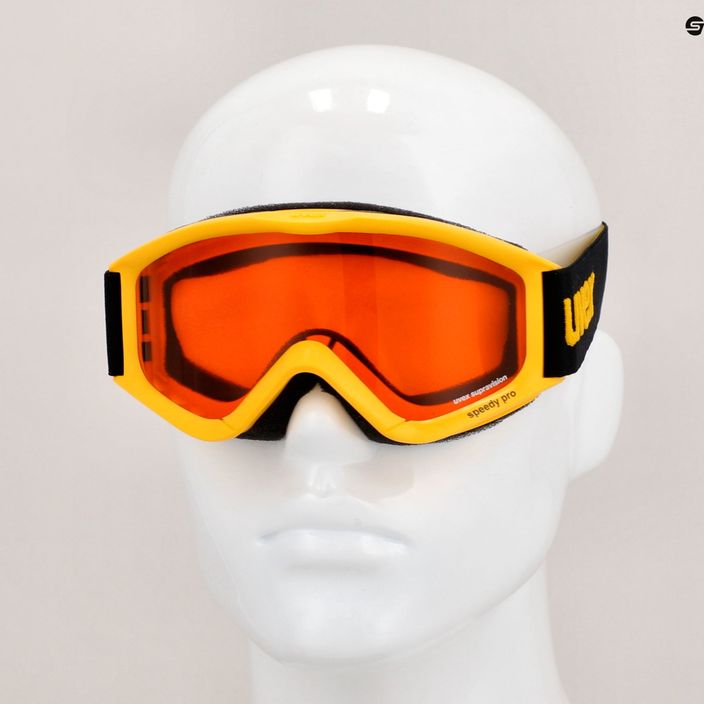 UVEX vaikiški slidinėjimo akiniai Speedy Pro yellow/lasergold 6