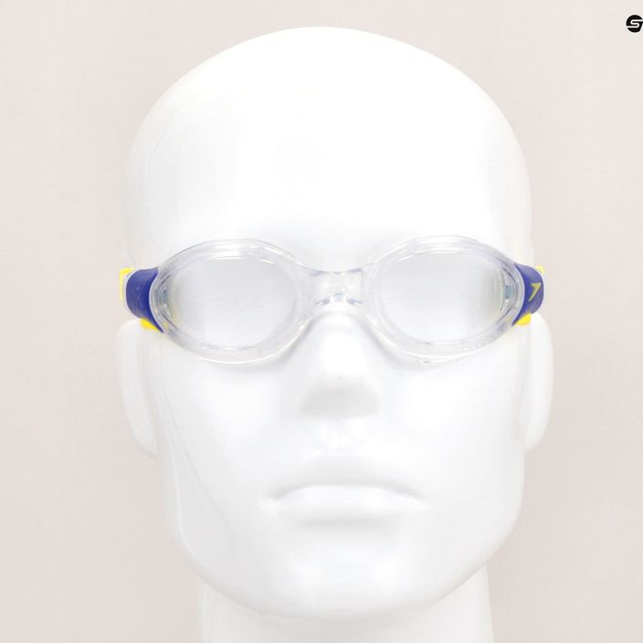 "Speedo Biofuse 2.0 Junior" skaidrūs/mėlyni vaikiški plaukimo akiniai 6