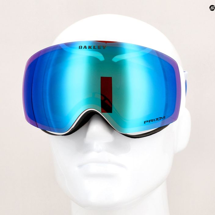 Oakley Flight Deck mikaela shiffrin signature/prizm argon iridium slidinėjimo akiniai 7