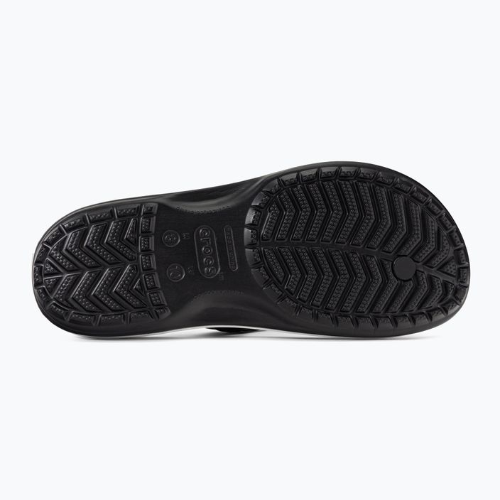 Crocs Crocband Flip šlepetės juoda 11033-001 5