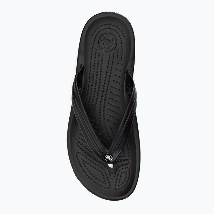 Crocs Crocband Flip šlepetės juoda 11033-001 6