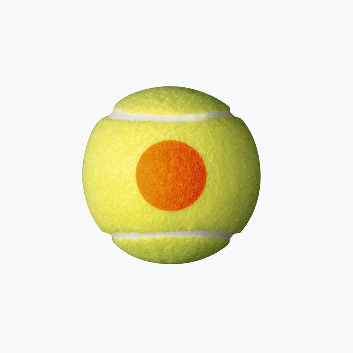 Wilson Starter Orange Tball vaikų teniso kamuoliukai 3 vnt. geltoni WRT137300 3