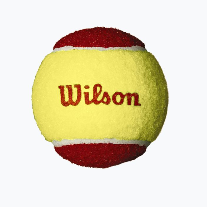 Wilson Starter Red Tball vaikų teniso kamuoliukai 3 vnt. geltonos ir raudonos spalvos 2000031175 2