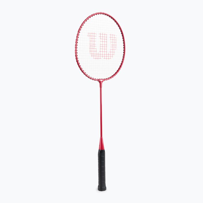 Wilson Tour badmintono rakečių rinkinys 4 vnt. raudonos spalvos WRT844400 2