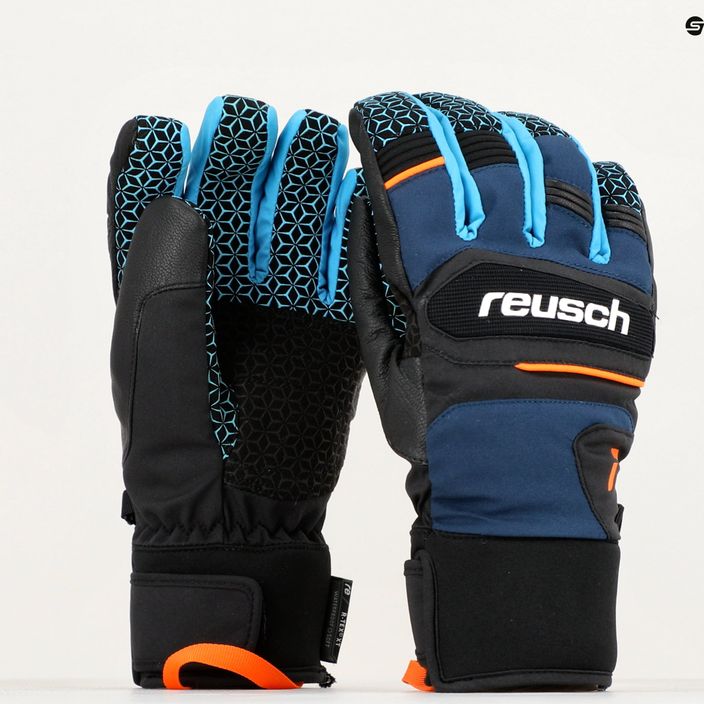 Reusch Storm R-Tex Xt dress mėlyna/juodos spalvos slidinėjimo pirštinė 9