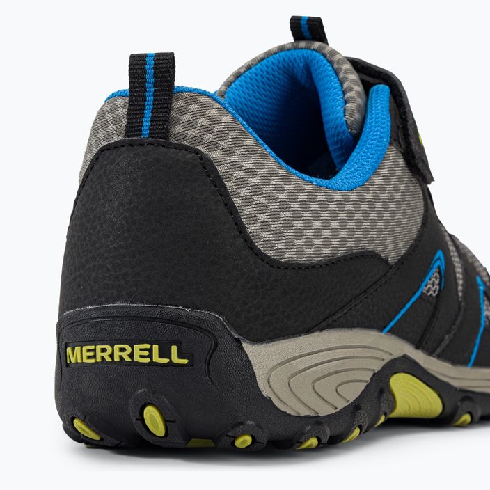 Merrell Trail Chaser vaikiški žygio batai juodi MK261971 9