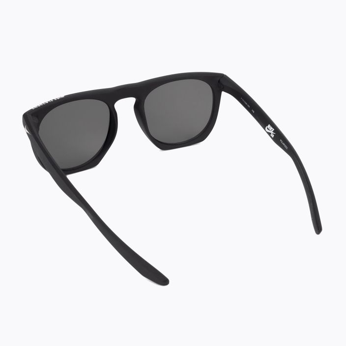 "Nike Flatspot P" matinės juodos/sidabrinės pilkos spalvos akiniai nuo saulės su poliarizuotais lęšiais 2