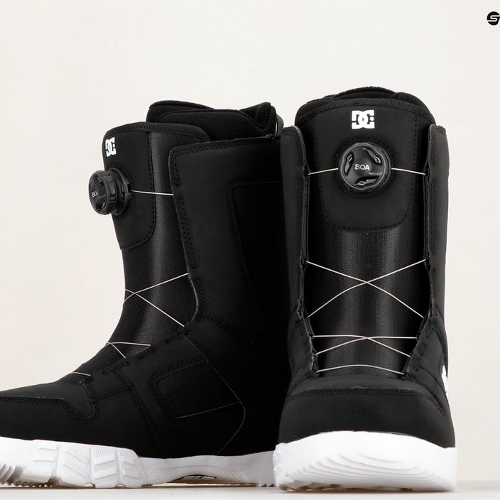 Vyriški snieglenčių batai DC Phase Boa black/white 9