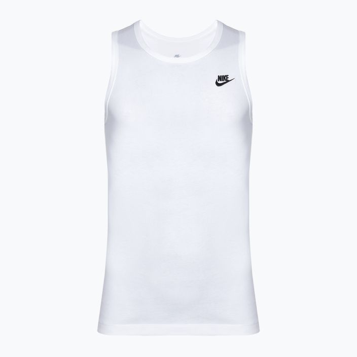 Vyriškas tank topas Nike Sportswear Club TT white/black