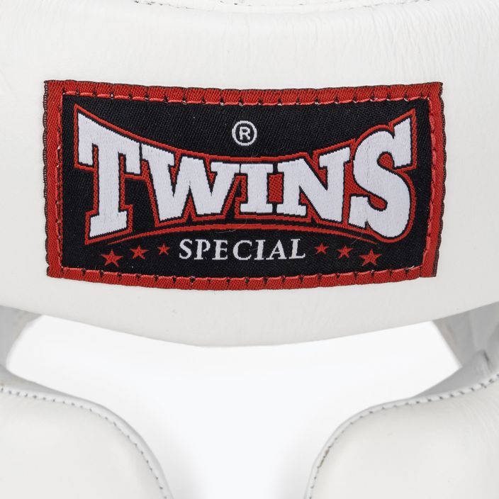 Bokso šalmas Twins Special Sparingowy white 4