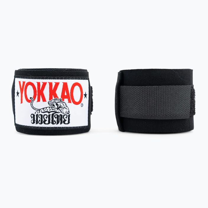 YOKKAO Premium bokso tvarsčiai juodi HW-2-1 3