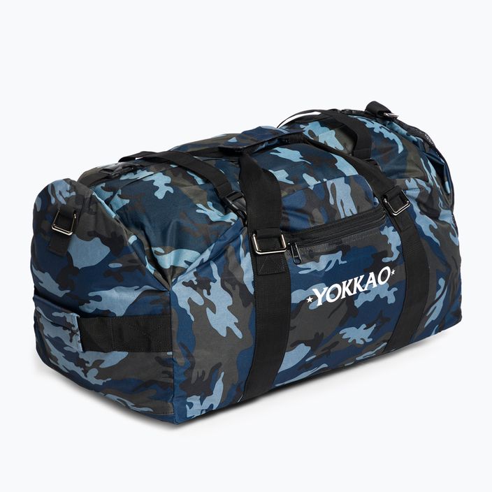 YOKKAO konvertuojamas Camo sporto krepšys mėlyna/juoda BAG-2-B 2