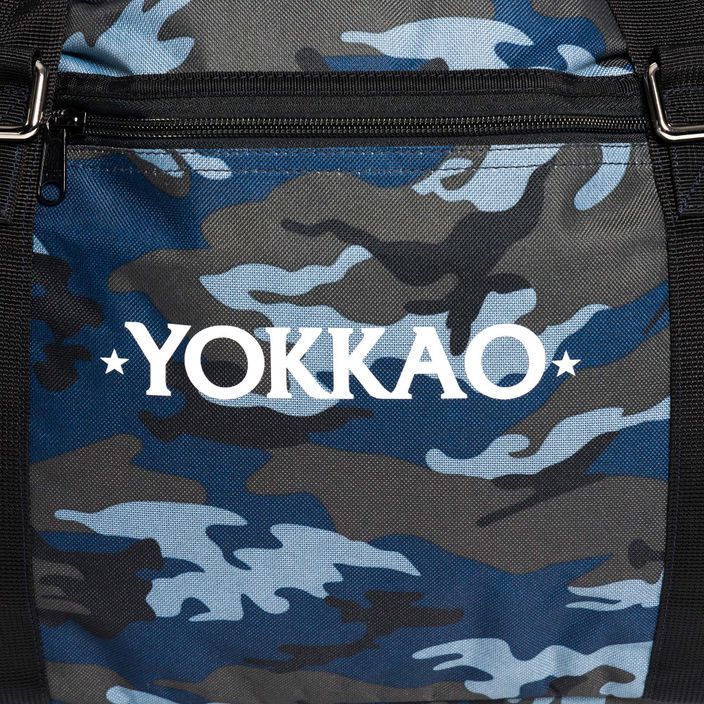 YOKKAO konvertuojamas Camo sporto krepšys mėlyna/juoda BAG-2-B 4