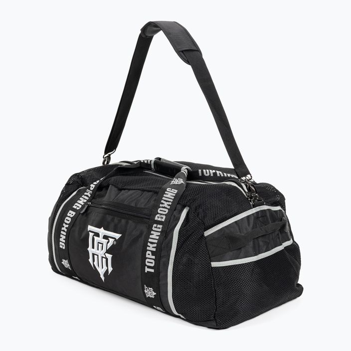 Treniruočių krepšys Top King Gym black/grey 2