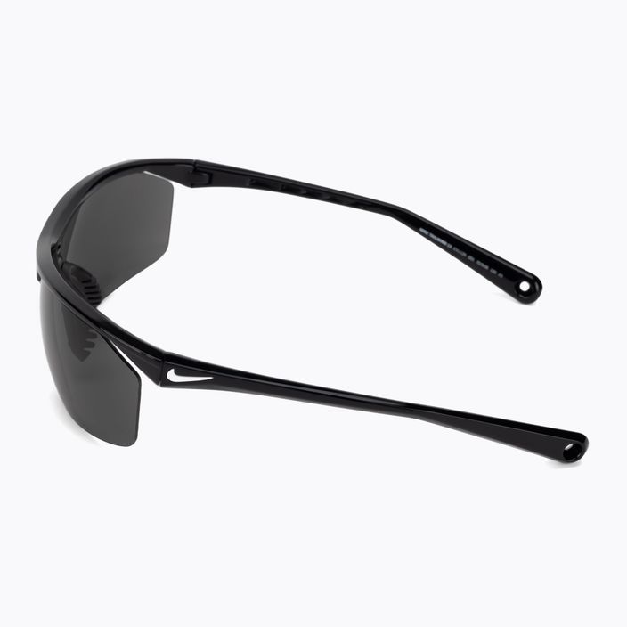 "Nike Tailwind 12" juodi/balti/pilki lęšiai akiniai nuo saulės 4