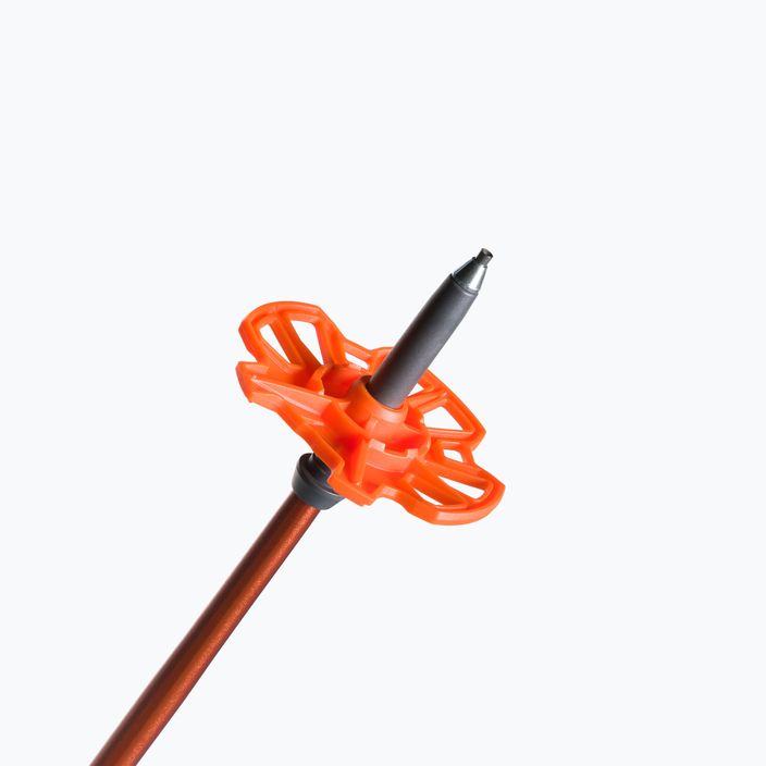 BCA Scepter Alu slidinėjimo lazdos juoda/oranžinė 5