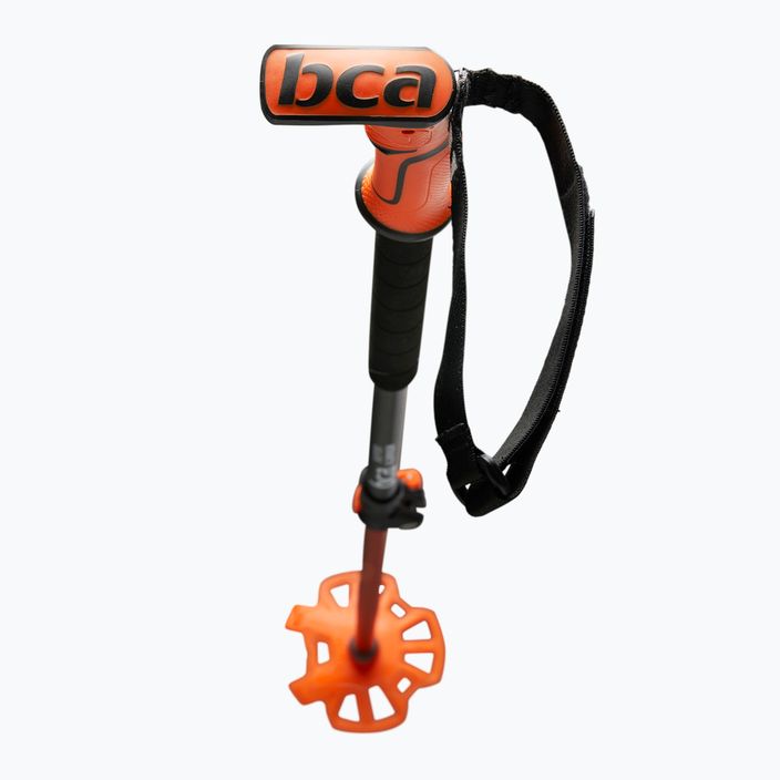 BCA Scepter Alu slidinėjimo lazdos juoda/oranžinė 9