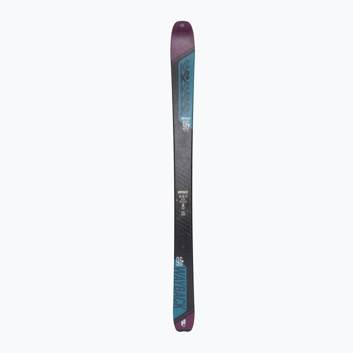 Moteriškos slidinėjimo slidės K2 Wayback 96 W blue-purple 10G0600.101.1 7
