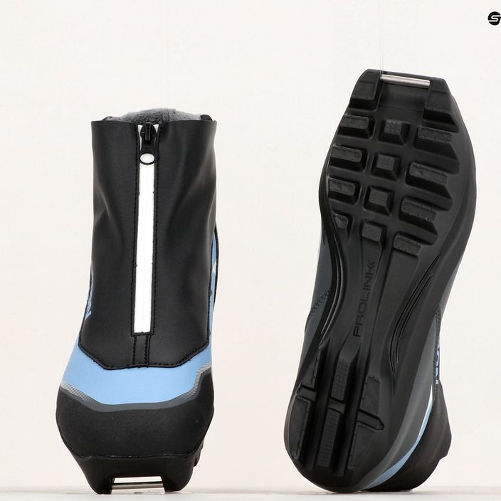 Moteriški bėgimo slidėmis batai Salomon Vitane black/castlerock/dusty blue 15