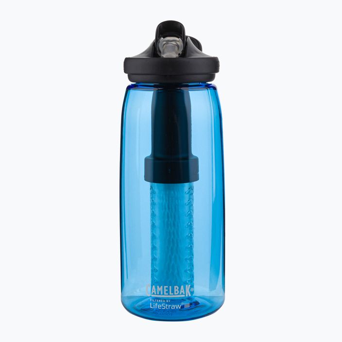 CamelBak Eddy+ kelioninis buteliukas su LifeStraw filtru 1000 ml, mėlynas 2