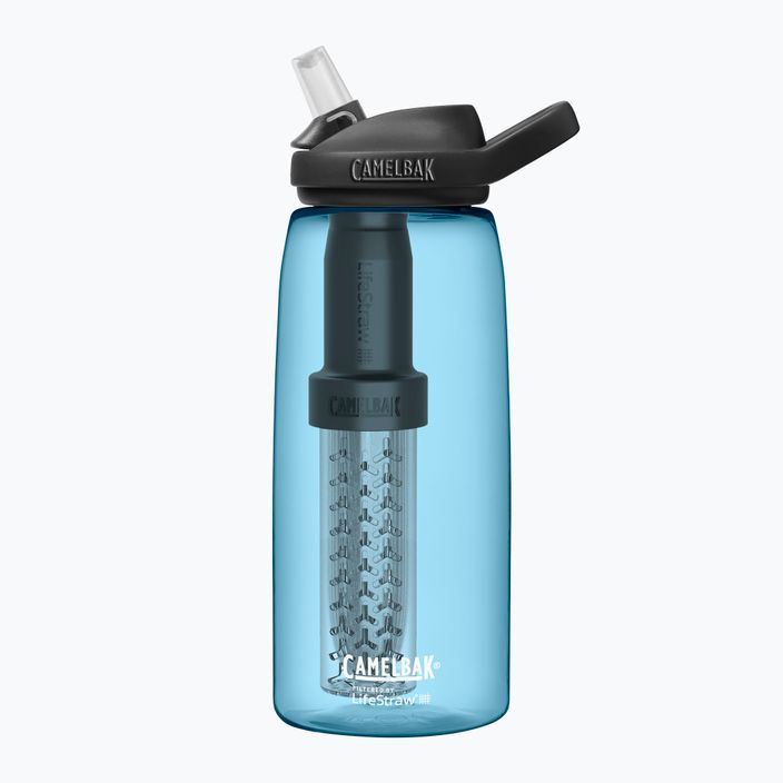 CamelBak Eddy+ kelioninis buteliukas su LifeStraw filtru 1000 ml, mėlynas 5
